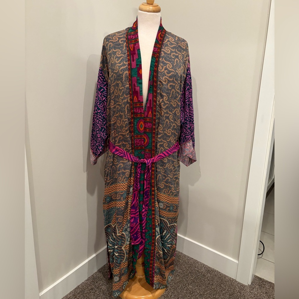 Guru for Life Kimono Upcycled